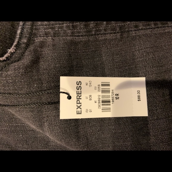 Gray Ankle Jeans - Picture 3 of 4